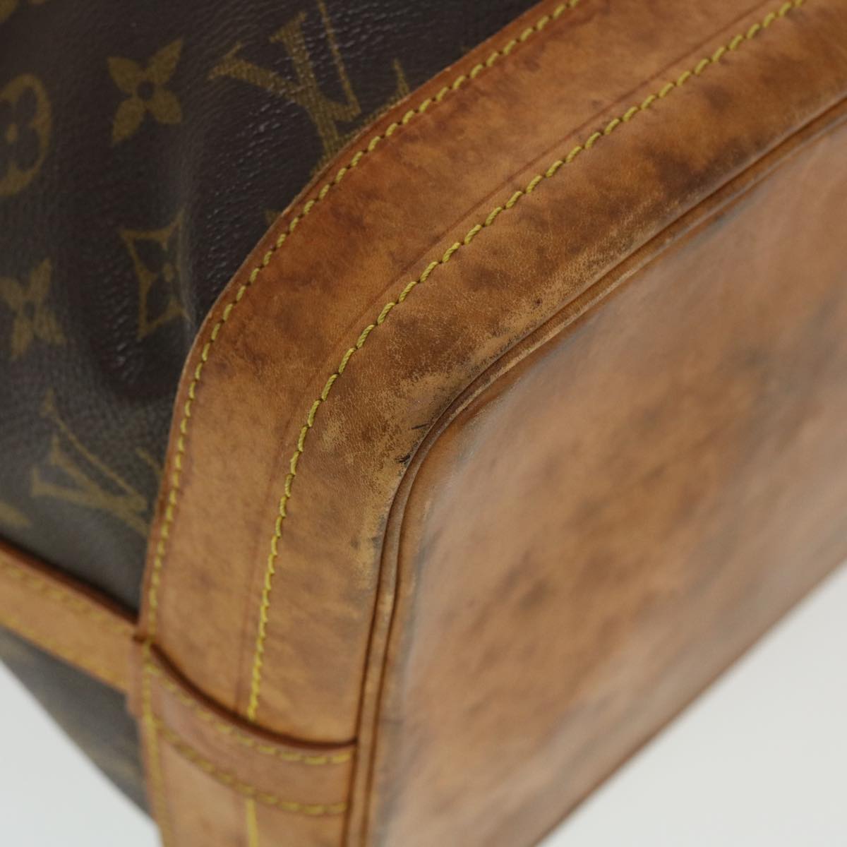 LOUIS VUITTON Monogram Noe Shoulder Bag M42224 LV th3702