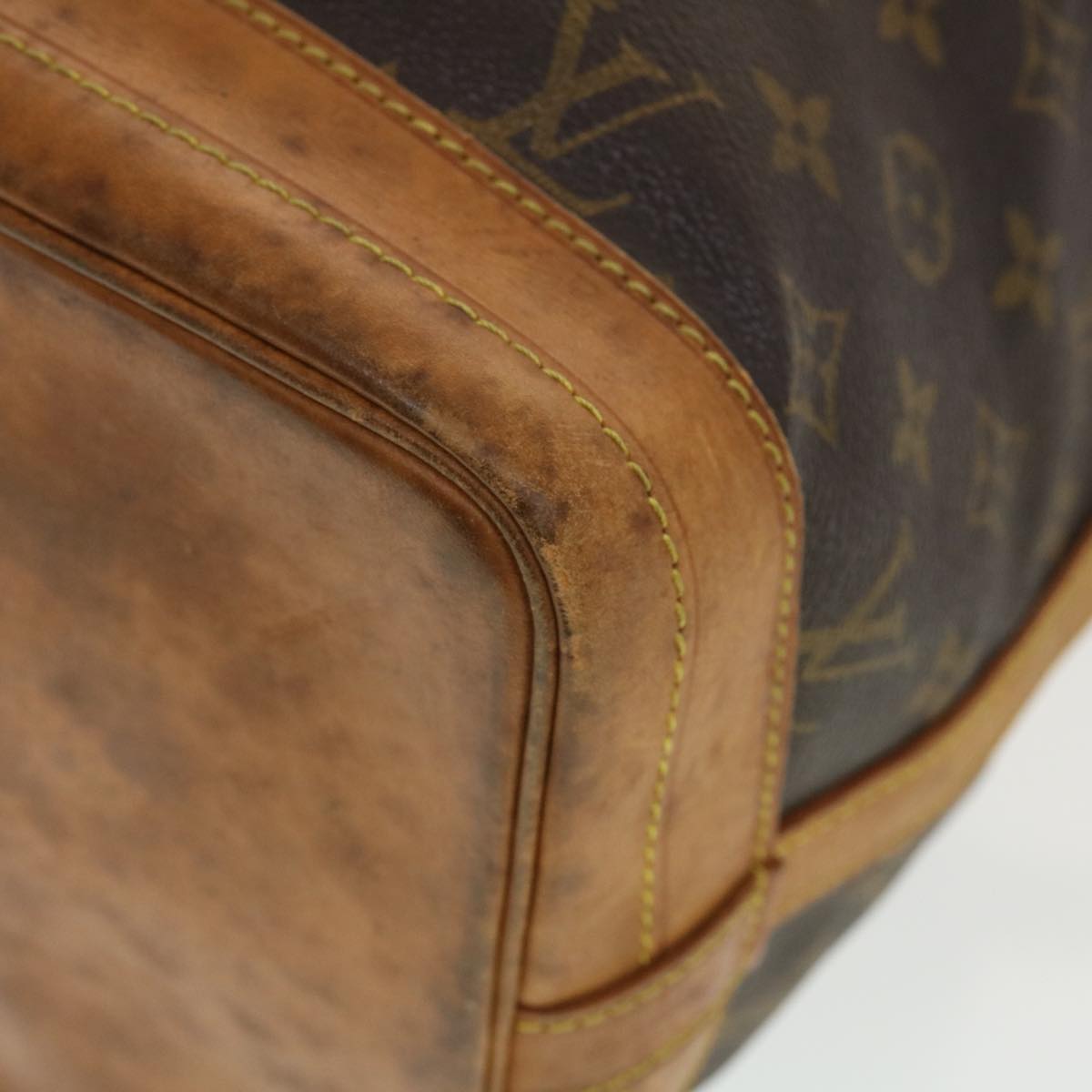 LOUIS VUITTON Monogram Noe Shoulder Bag M42224 LV th3702