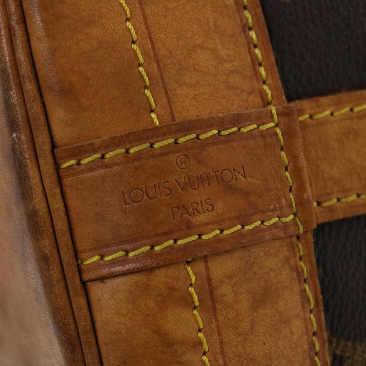 LOUIS VUITTON Monogram Noe Shoulder Bag M42224 LV th3702