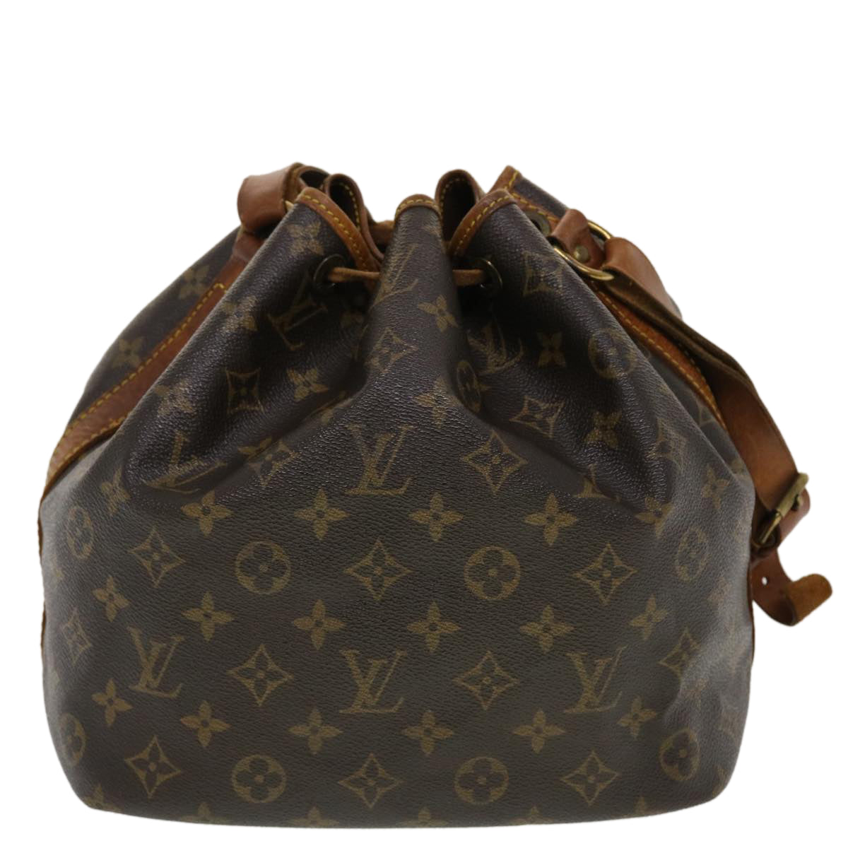 LOUIS VUITTON Monogram Petit Noe Shoulder Bag M42226 LV th3703