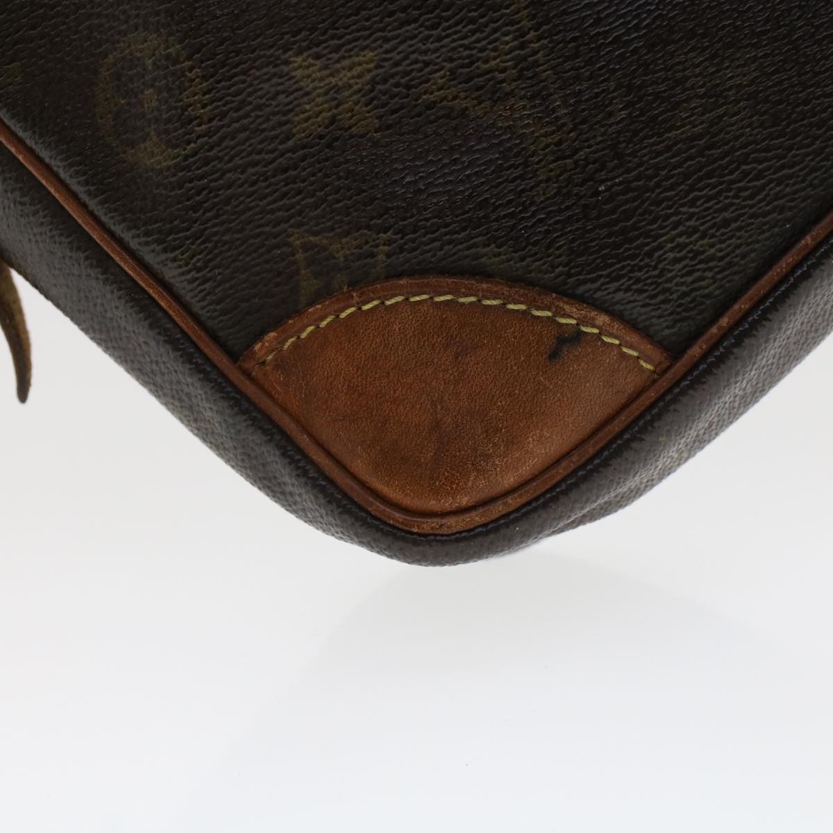 LOUIS VUITTON Monogram Compiegne 28 Clutch Bag M51845 LV th3706