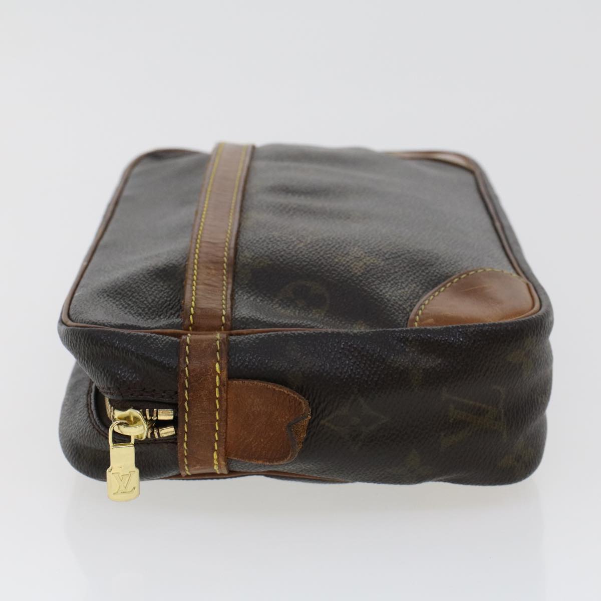 LOUIS VUITTON Monogram Compiegne 28 Clutch Bag M51845 LV th3706