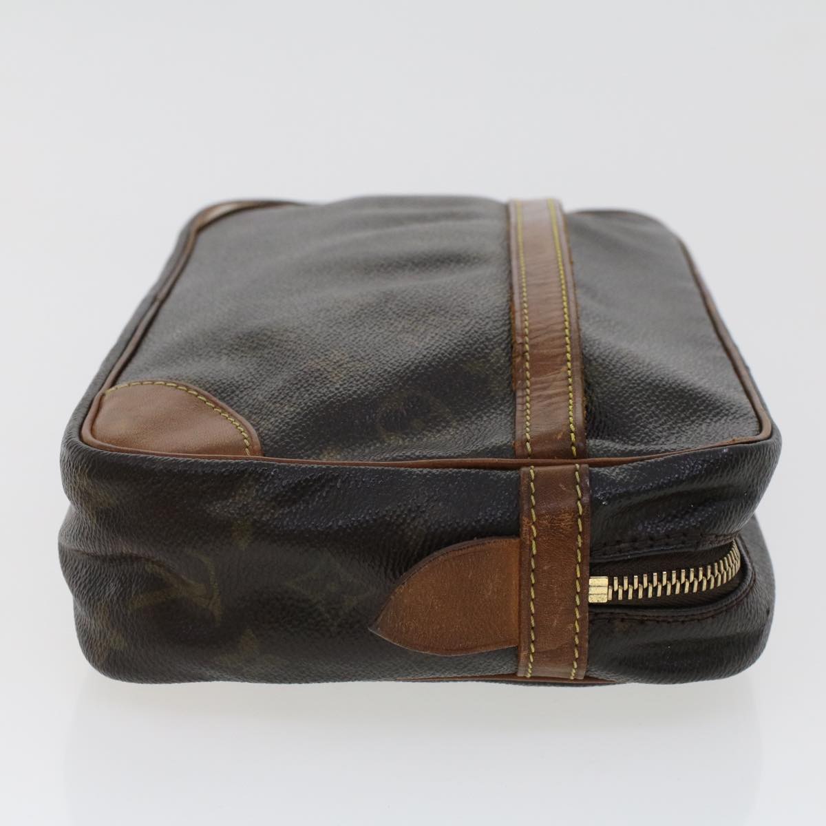 LOUIS VUITTON Monogram Compiegne 28 Clutch Bag M51845 LV th3706