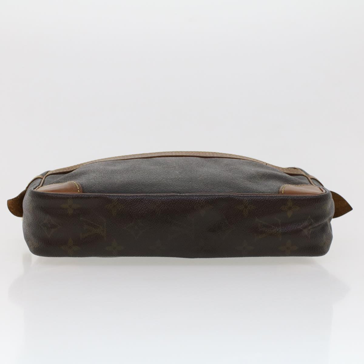 LOUIS VUITTON Monogram Compiegne 28 Clutch Bag M51845 LV th3706