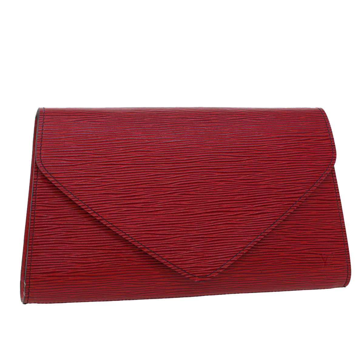 LOUIS VUITTON Epi Art Deco Clutch Bag Red M52637 LV th3723
