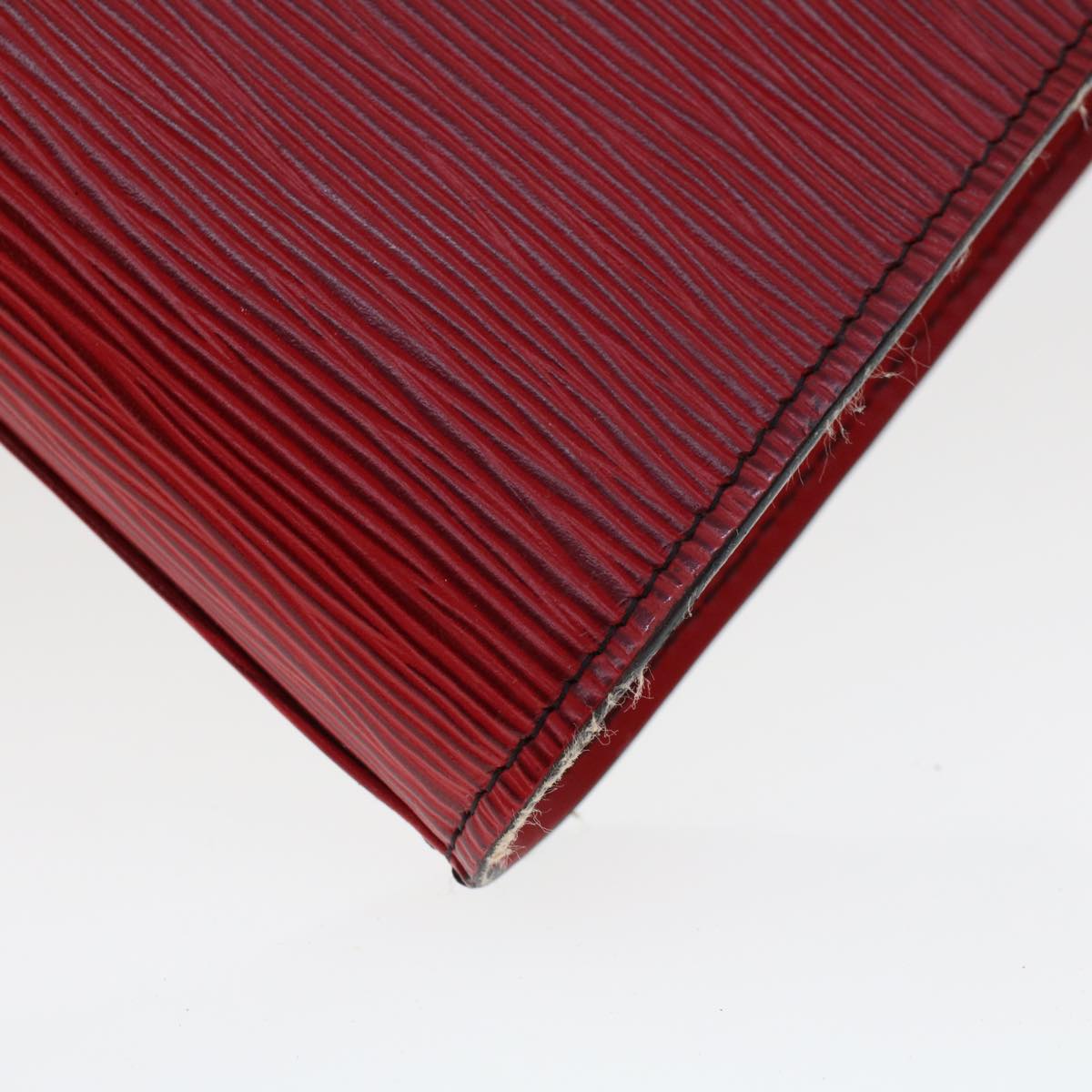 LOUIS VUITTON Epi Art Deco Clutch Bag Red M52637 LV th3723