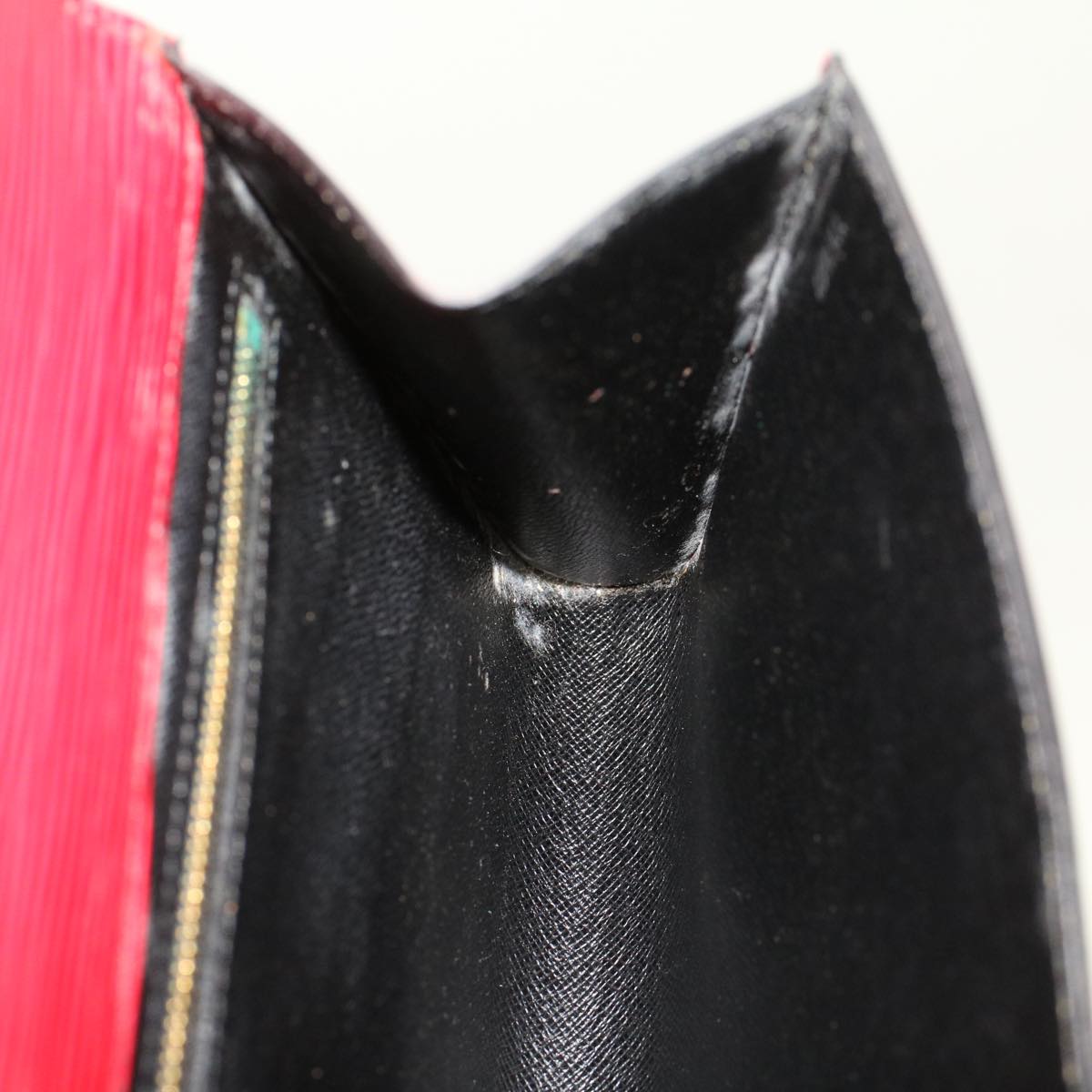 LOUIS VUITTON Epi Art Deco Clutch Bag Red M52637 LV th3723
