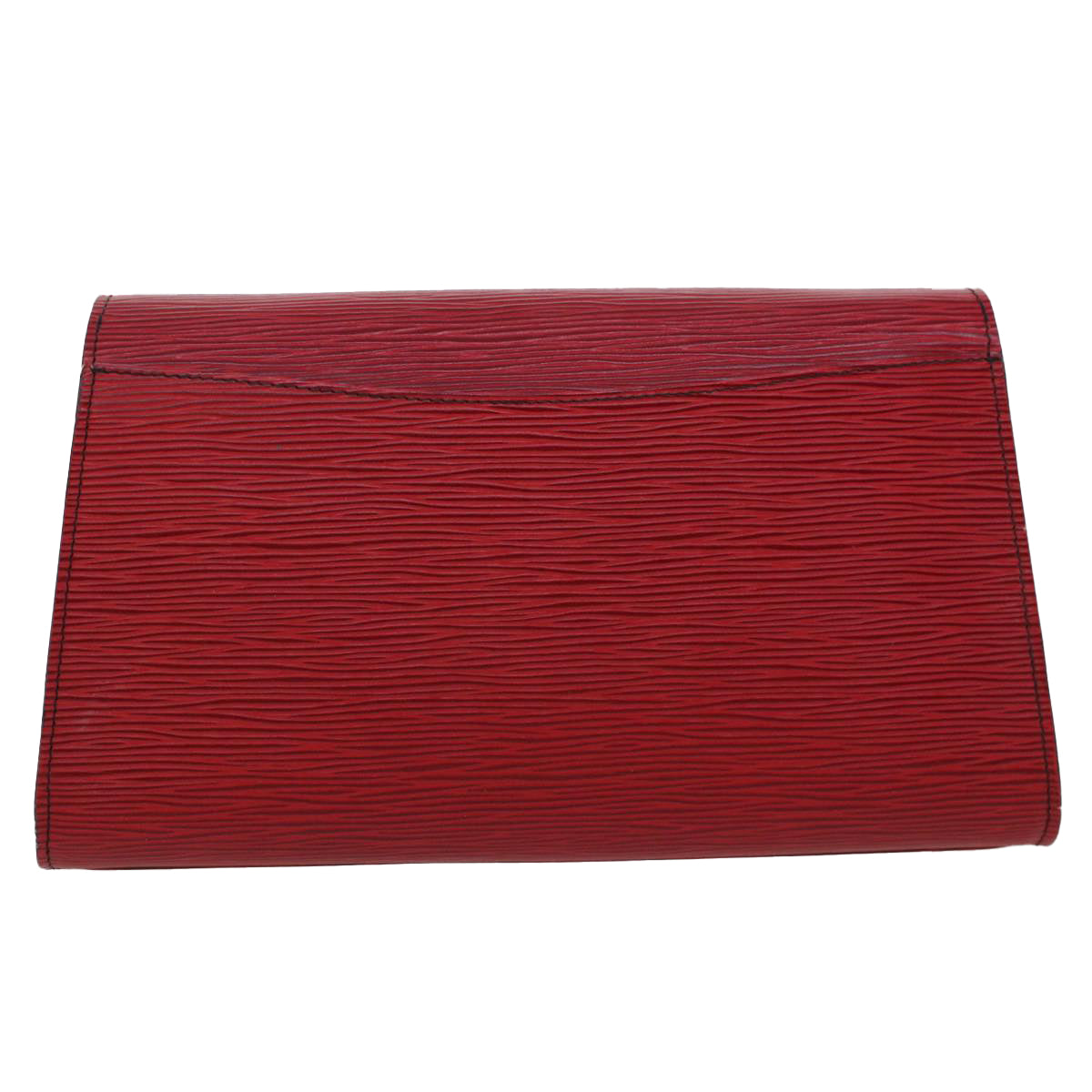 LOUIS VUITTON Epi Art Deco Clutch Bag Red M52637 LV th3723