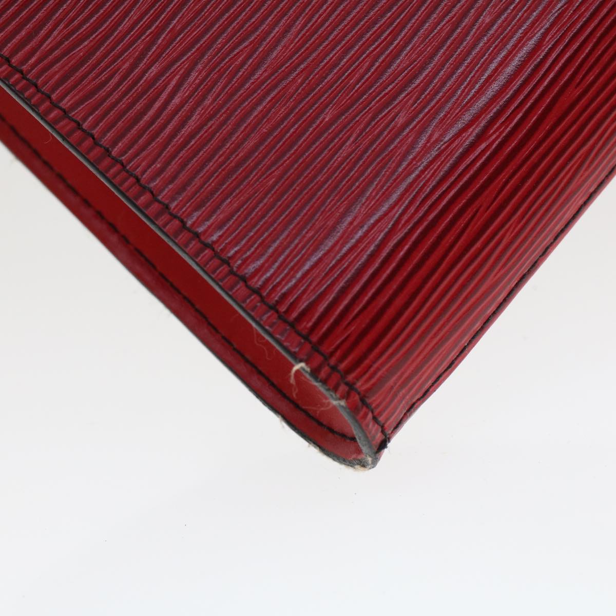 LOUIS VUITTON Epi Art Deco Clutch Bag Red M52637 LV th3723