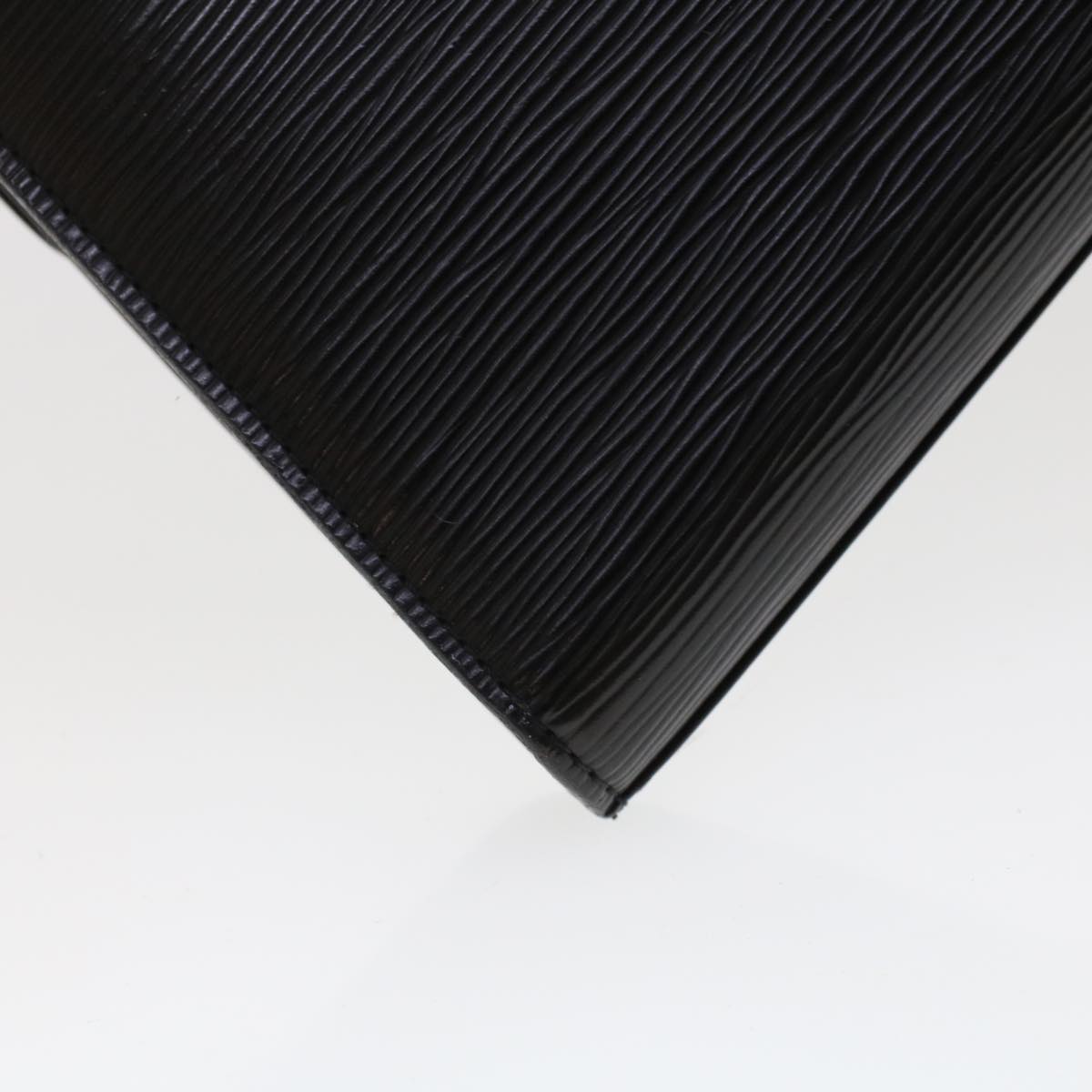 LOUIS VUITTON Epi Art Deco Clutch Bag Black M52632 LV th3725
