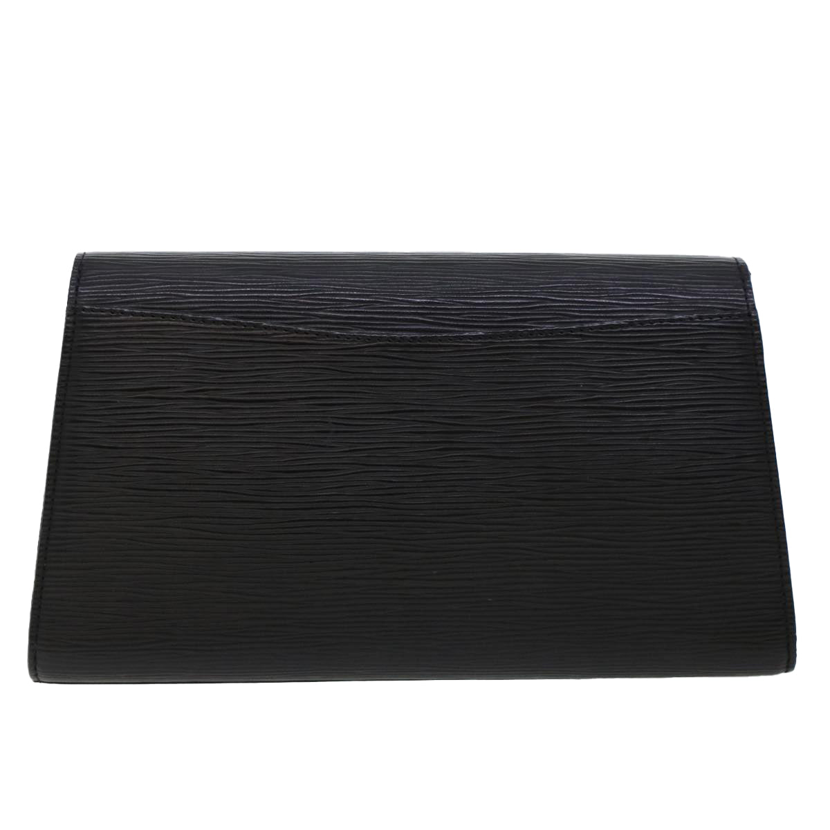 LOUIS VUITTON Epi Art Deco Clutch Bag Black M52632 LV th3725