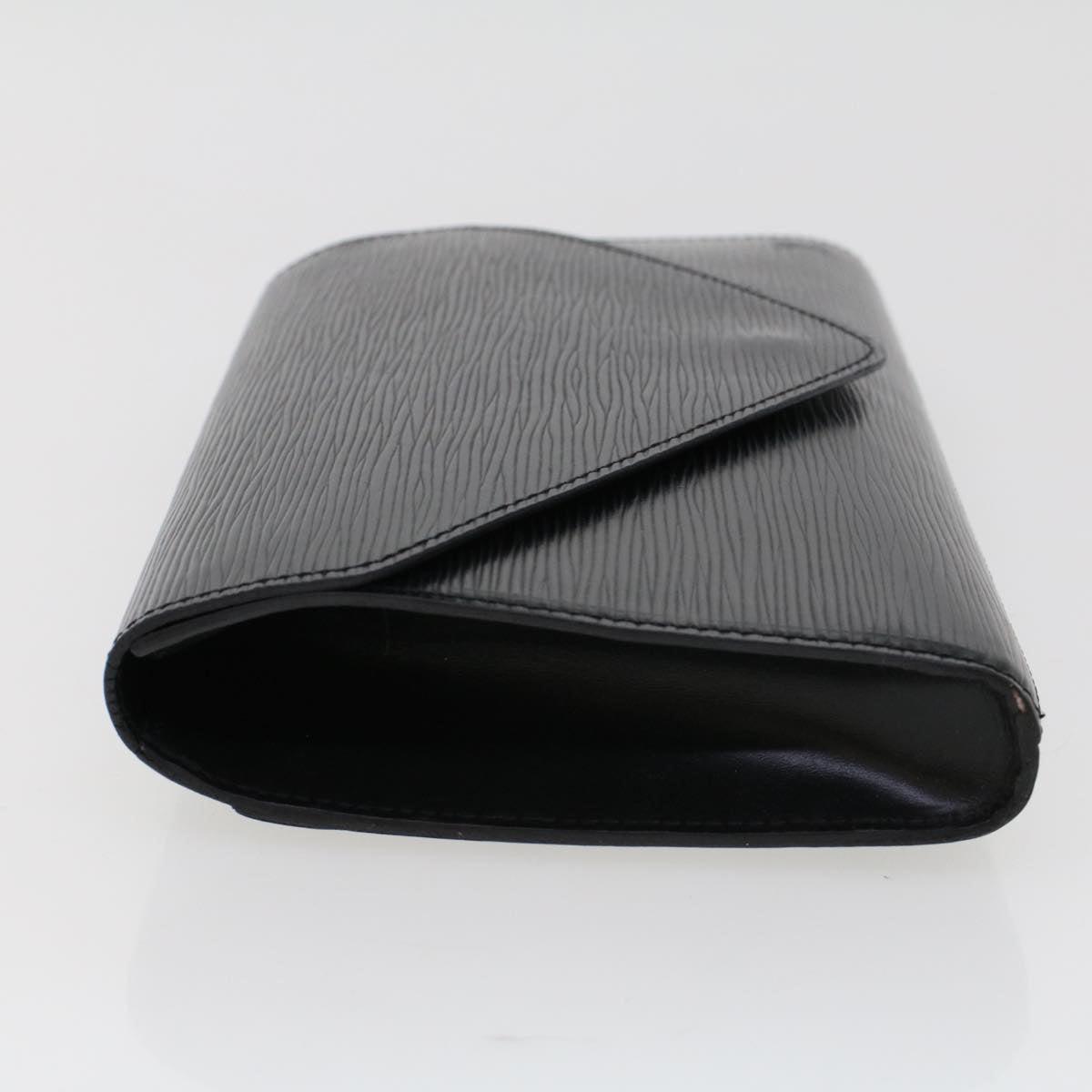 LOUIS VUITTON Epi Art Deco Clutch Bag Black M52632 LV th3725