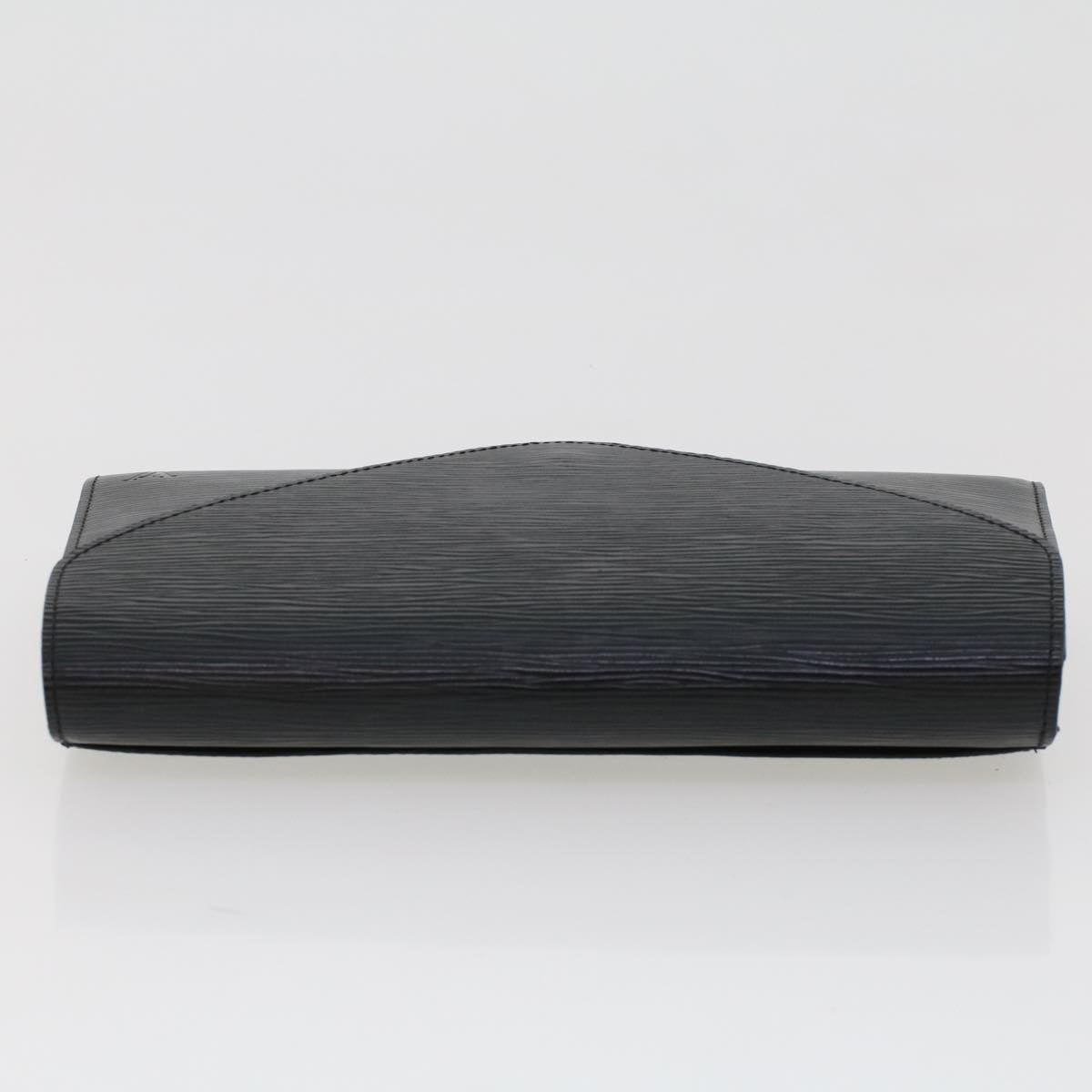 LOUIS VUITTON Epi Art Deco Clutch Bag Black M52632 LV th3725