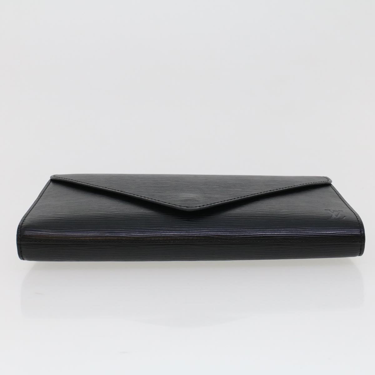 LOUIS VUITTON Epi Art Deco Clutch Bag Black M52632 LV th3725
