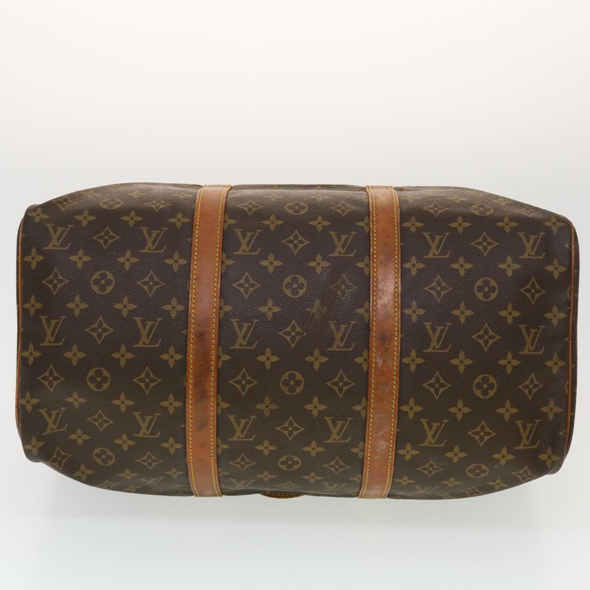 LOUIS VUITTON Monogram Sac Souple 45 Boston Bag M41624 LV th3736