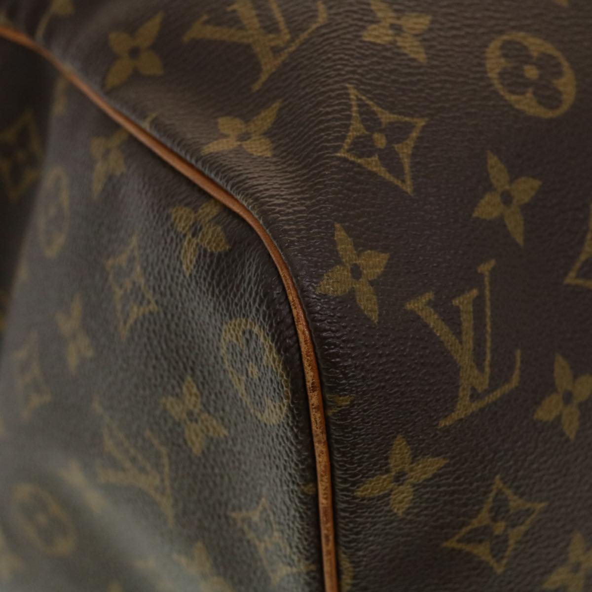 LOUIS VUITTON Monogram Sac Souple 45 Boston Bag M41624 LV th3736
