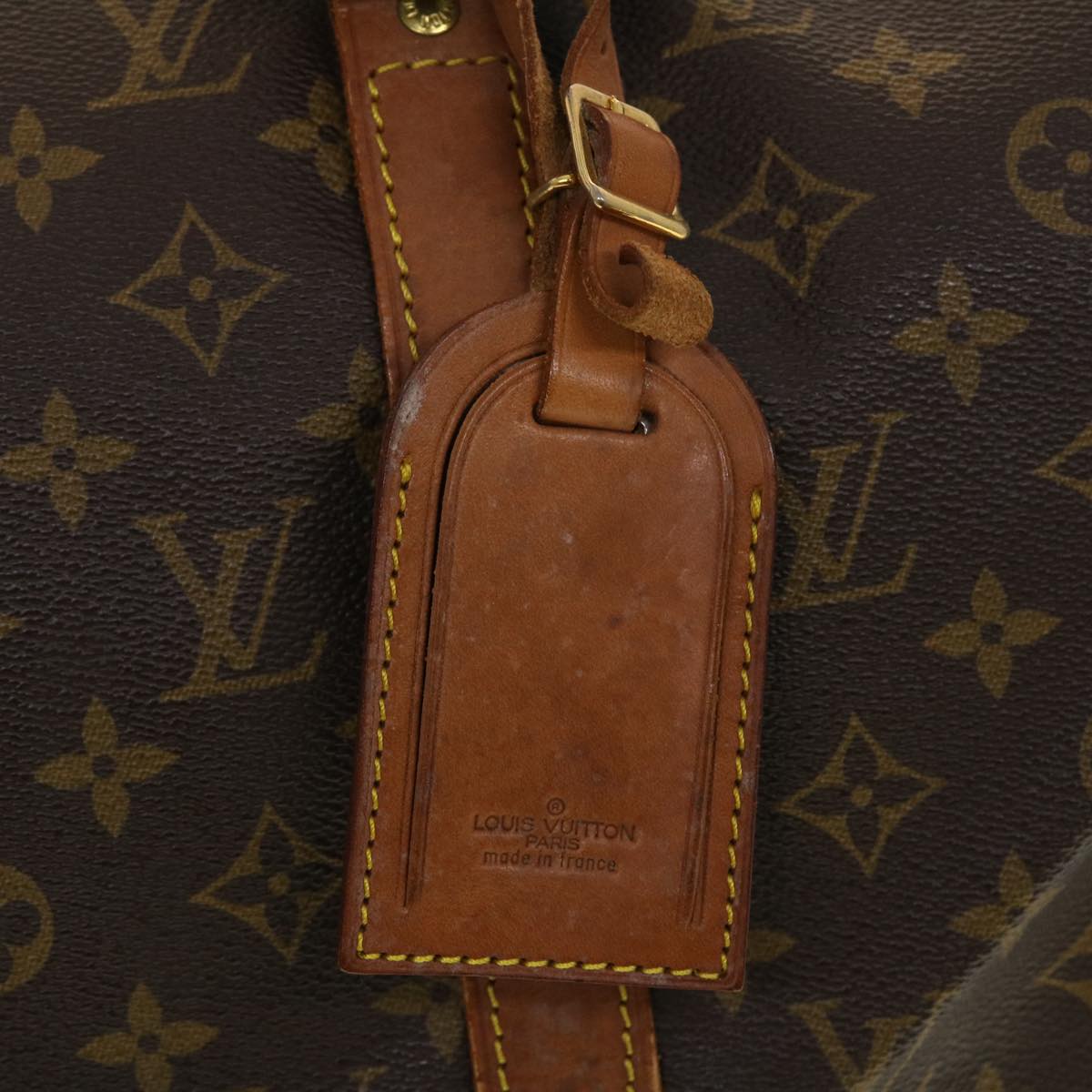 LOUIS VUITTON Monogram Sac Souple 45 Boston Bag M41624 LV th3736