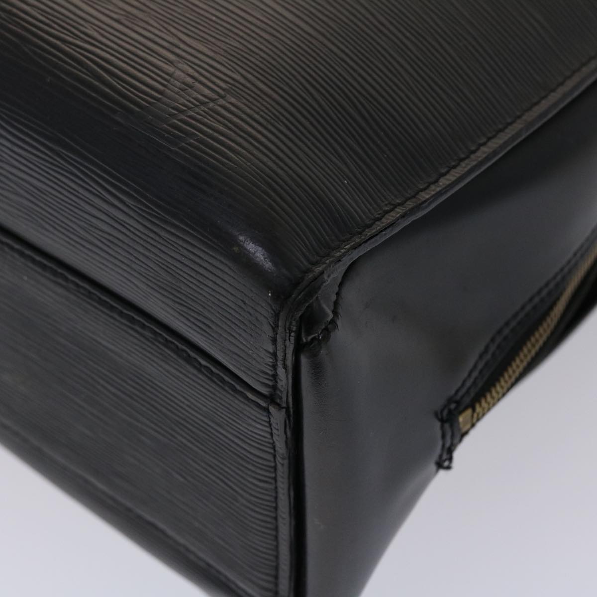 LOUIS VUITTON Epi Sorbonne Business Bag Black M54512 LV th3744