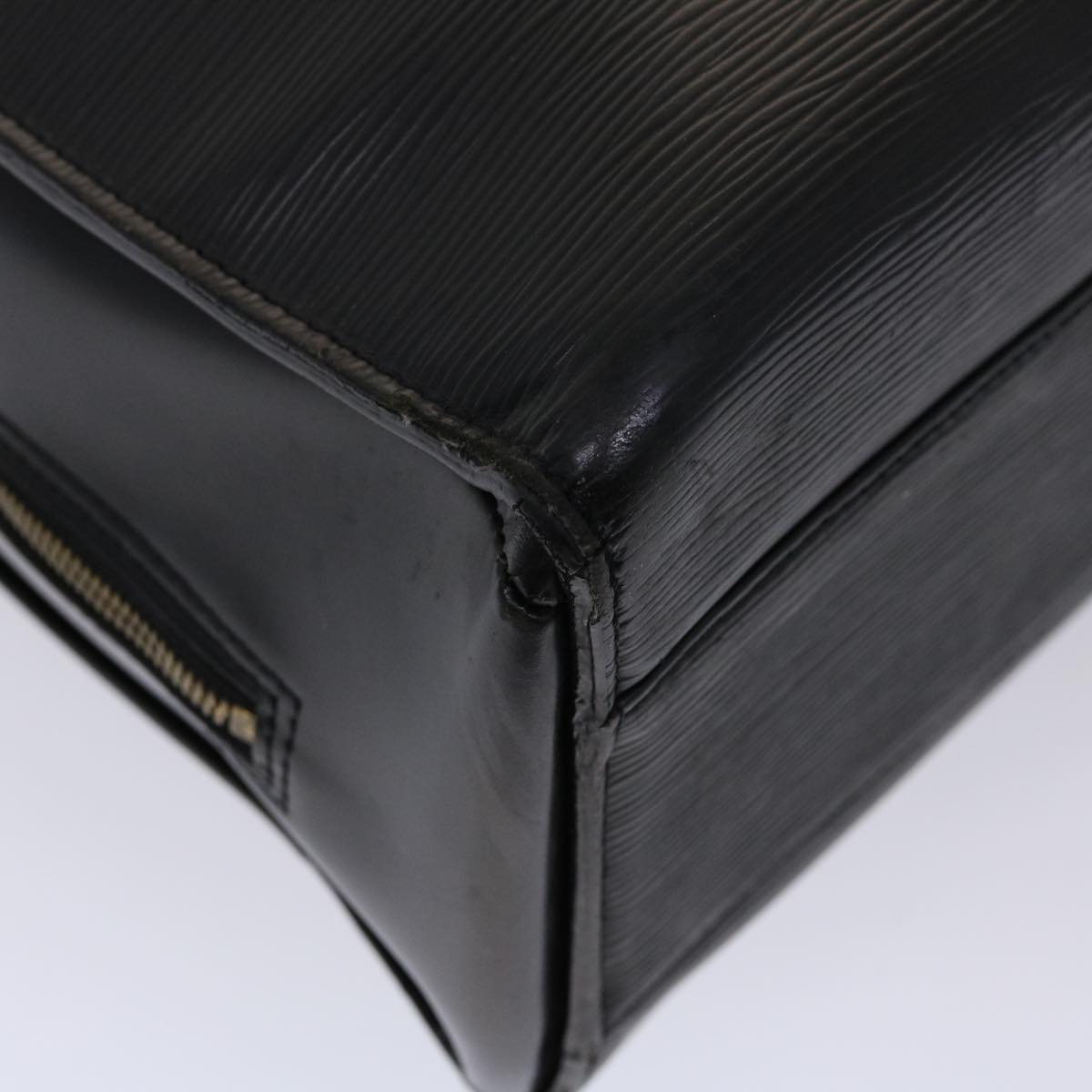 LOUIS VUITTON Epi Sorbonne Business Bag Black M54512 LV th3744