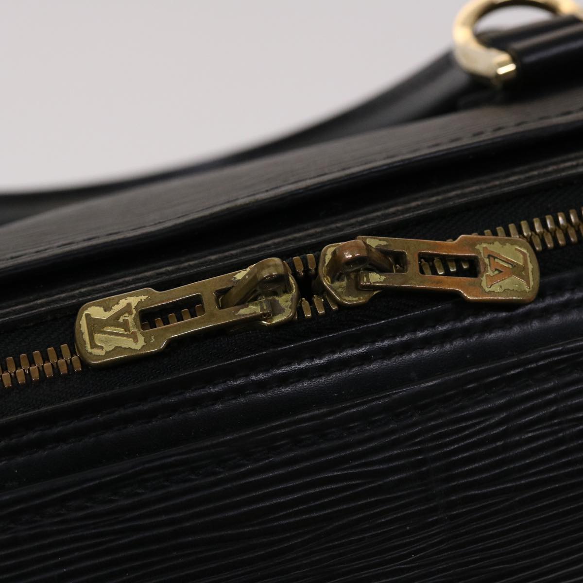 LOUIS VUITTON Epi Sorbonne Business Bag Black M54512 LV th3744