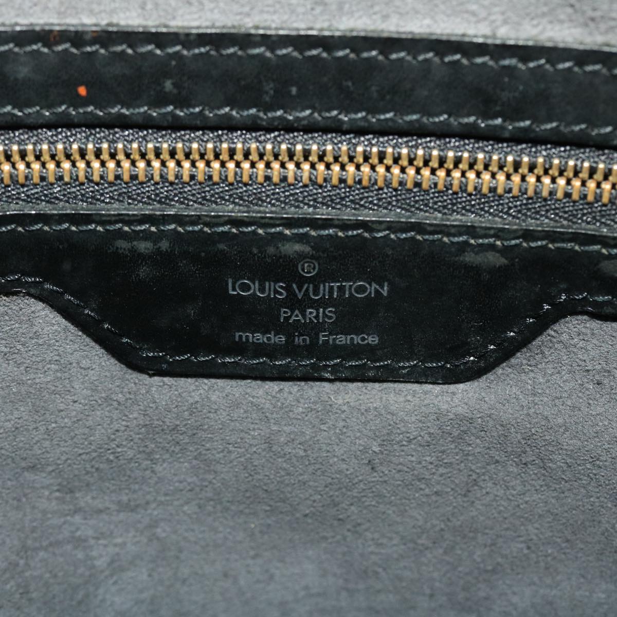 LOUIS VUITTON Epi Sorbonne Business Bag Black M54512 LV th3744