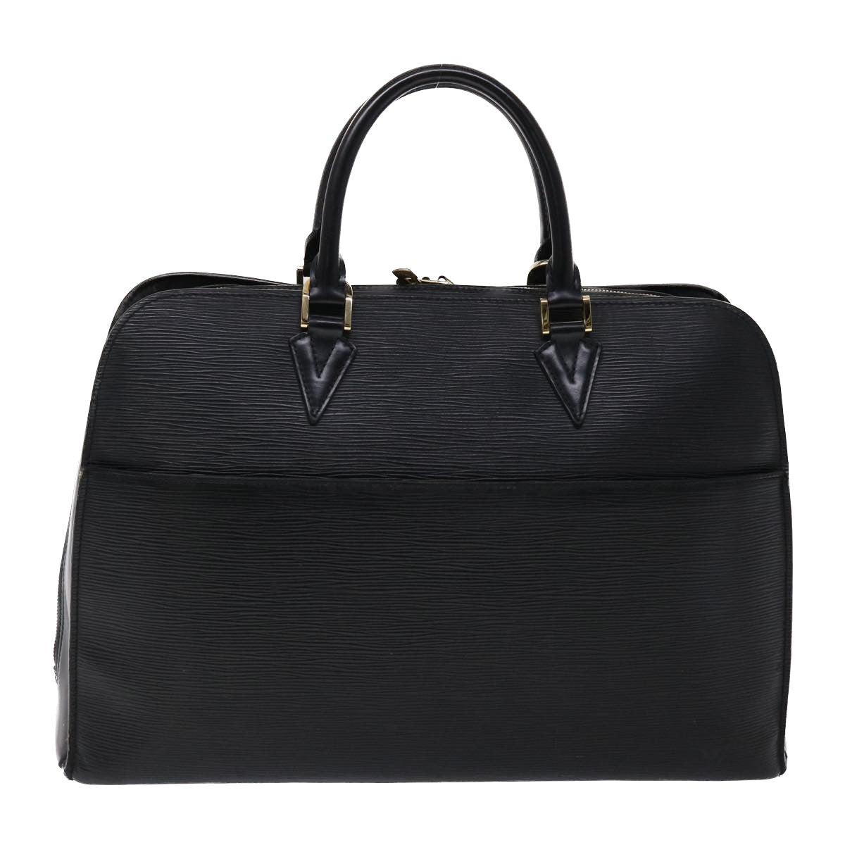 LOUIS VUITTON Epi Sorbonne Business Bag Black M54512 LV th3744
