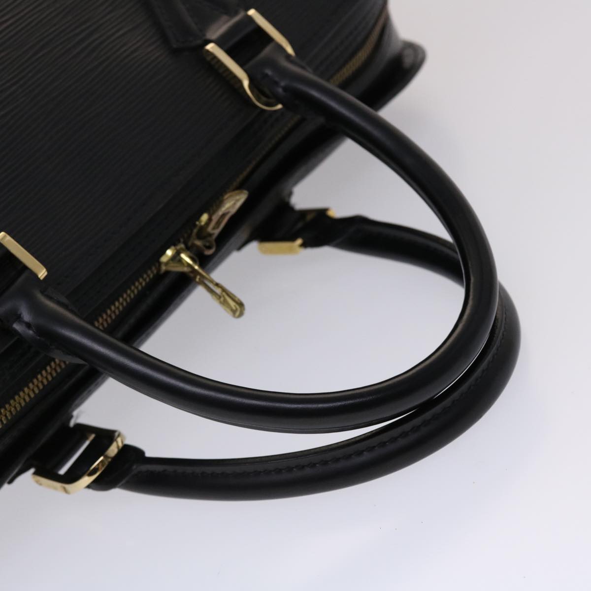 LOUIS VUITTON Epi Sorbonne Business Bag Black M54512 LV th3744
