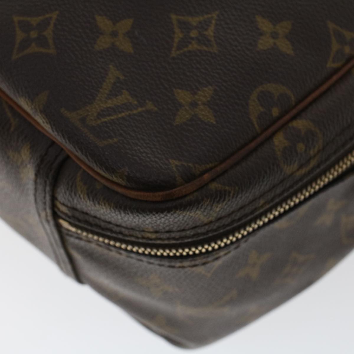 LOUIS VUITTON Monogram Excursion Hand Bag M41450 LV th3745