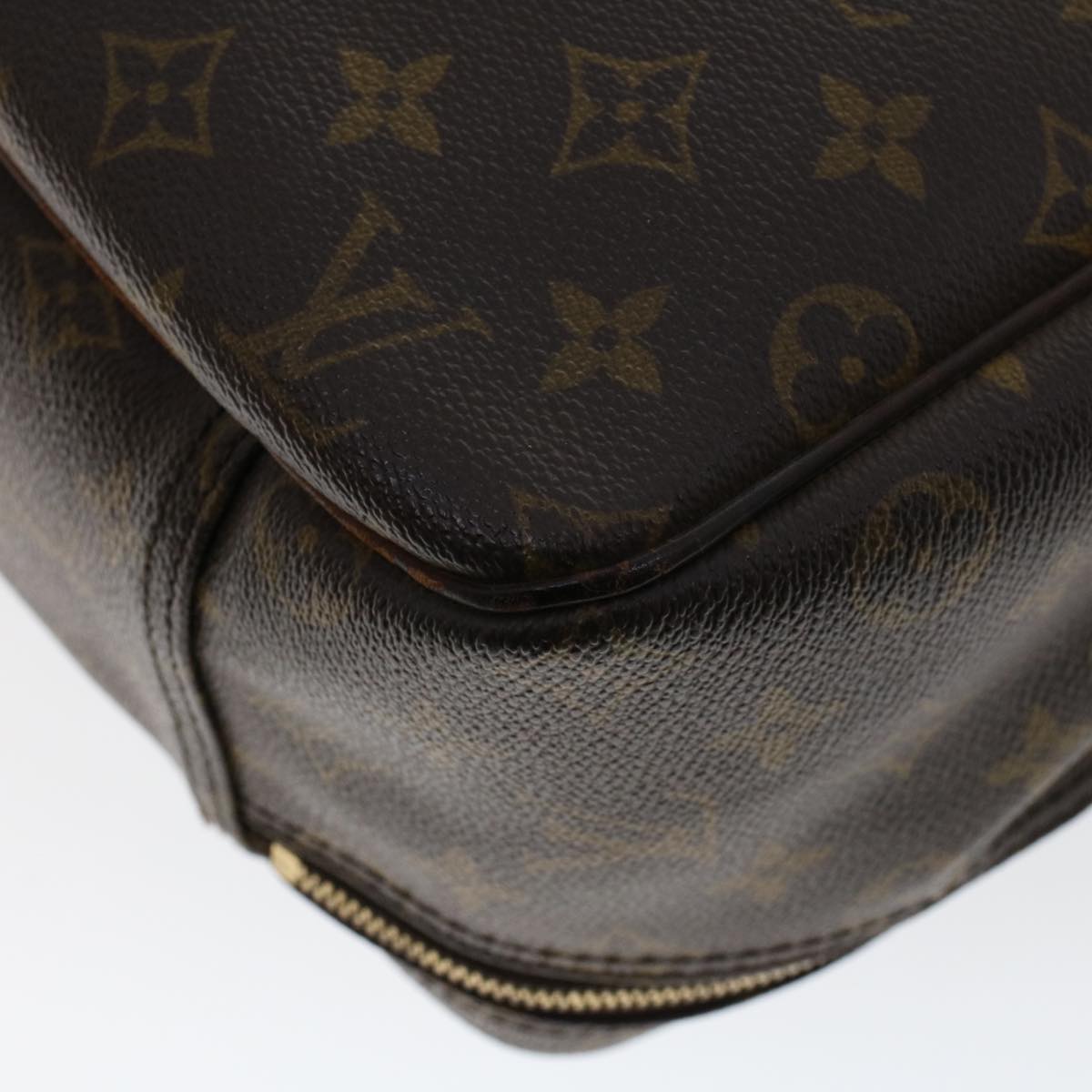 LOUIS VUITTON Monogram Excursion Hand Bag M41450 LV th3745