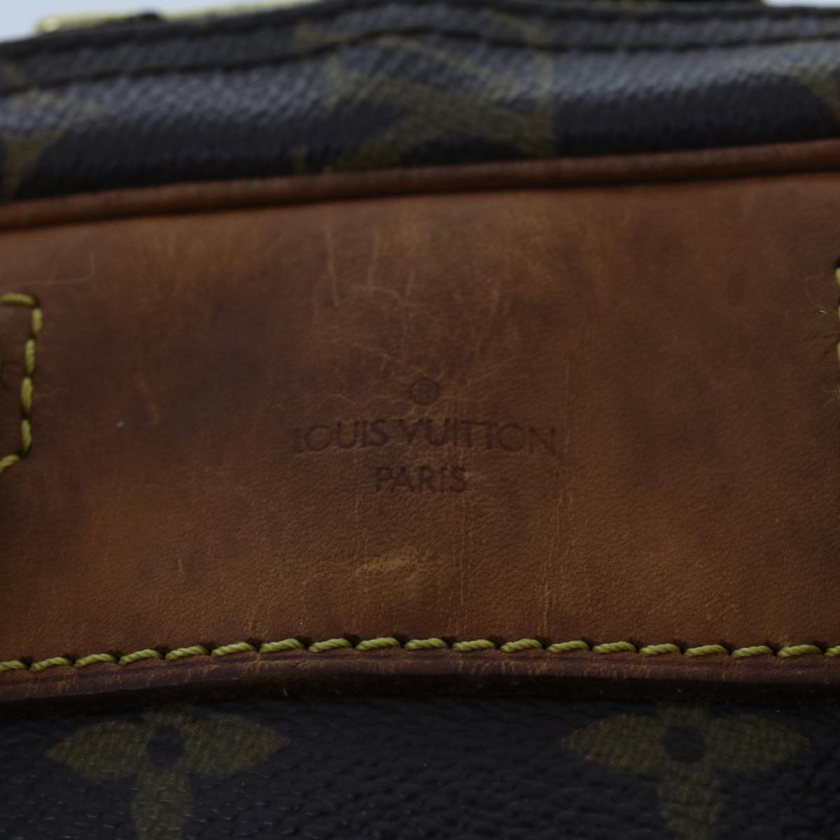 LOUIS VUITTON Monogram Excursion Hand Bag M41450 LV th3745