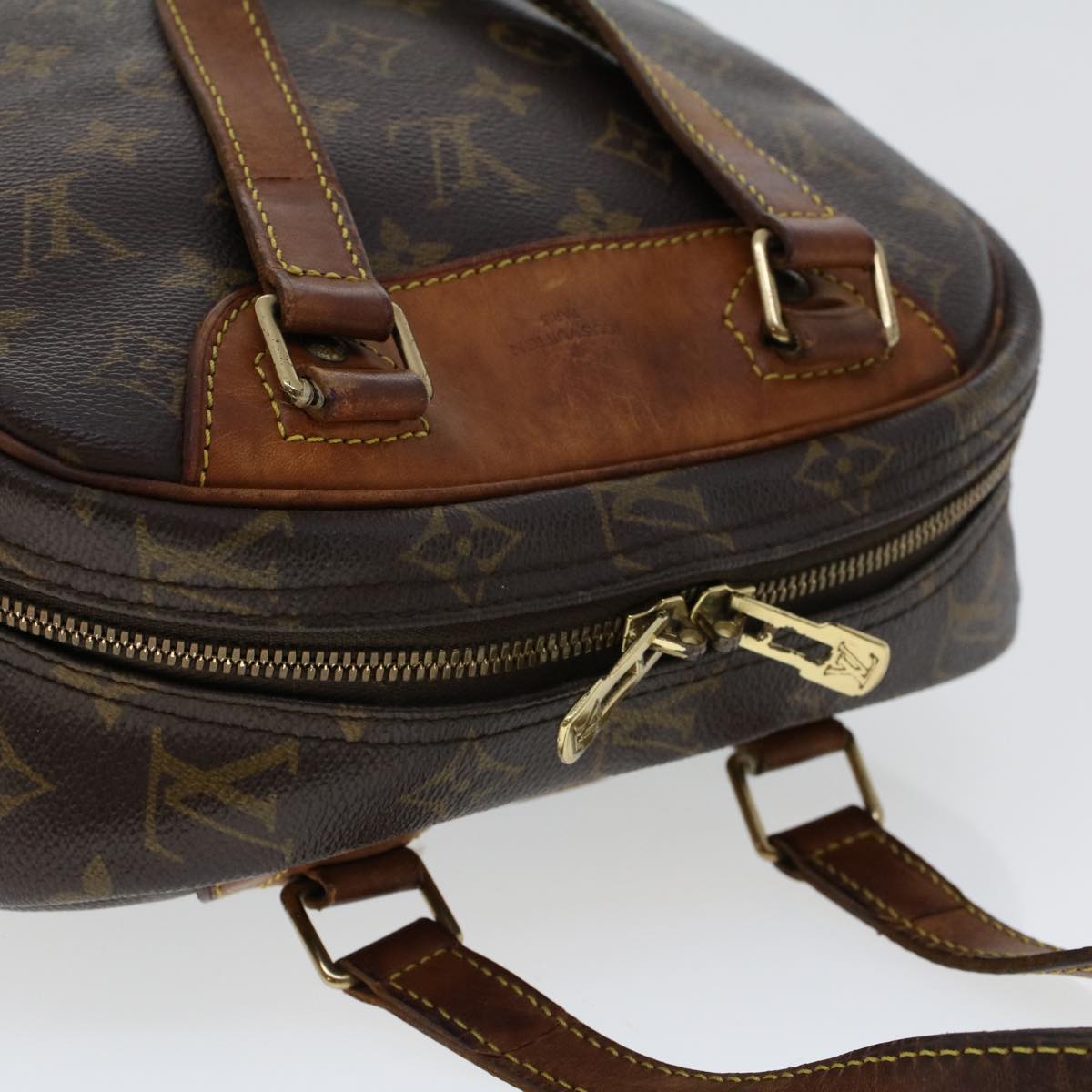 LOUIS VUITTON Monogram Excursion Hand Bag M41450 LV th3745