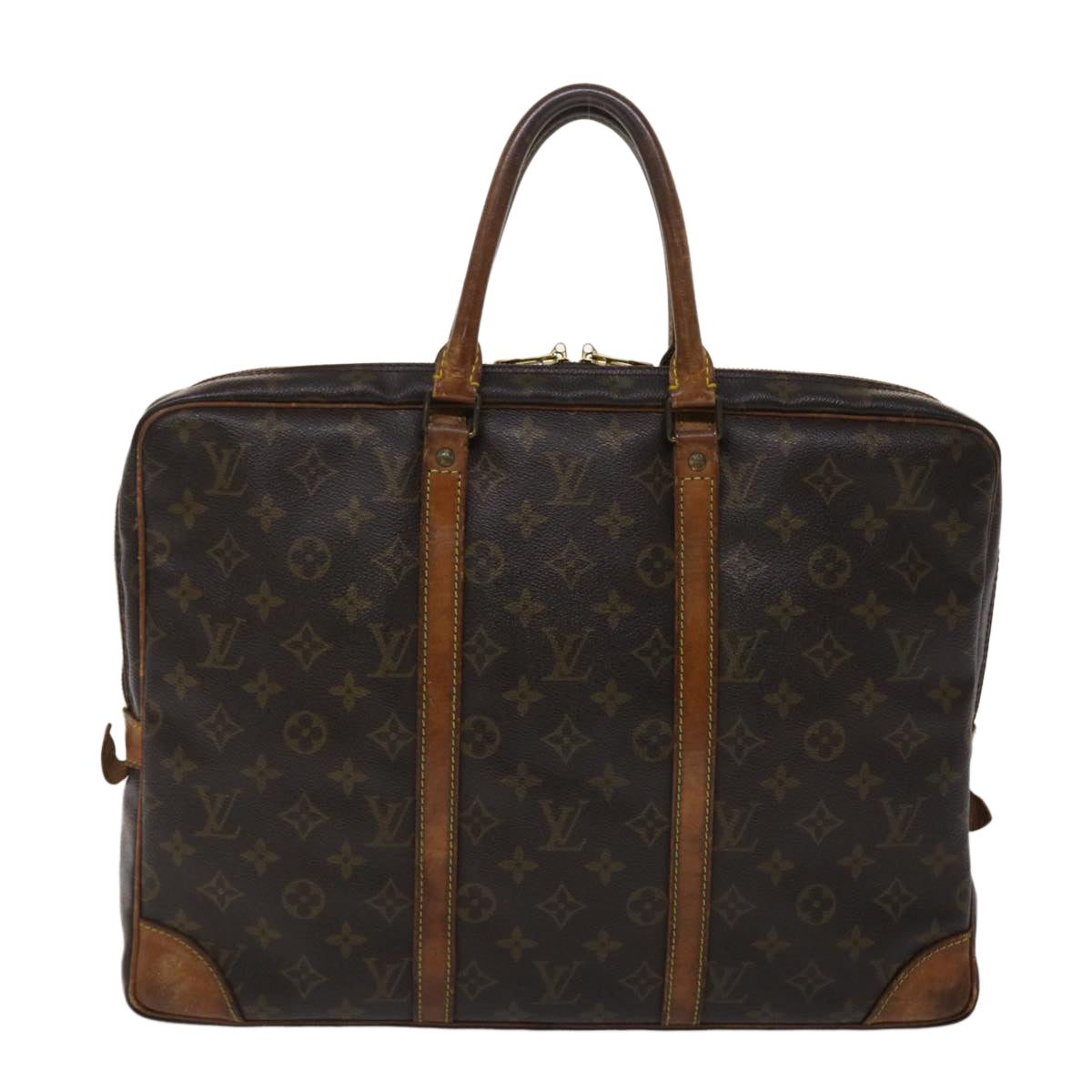 LOUIS VUITTON Monogram Porte Documents Voyage Business Bag M53361 LV th3747