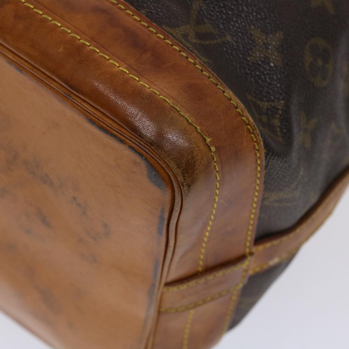 LOUIS VUITTON Monogram Noe Shoulder Bag M42224 LV th3748