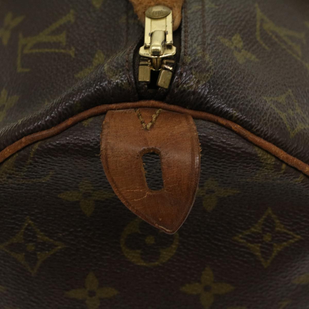 LOUIS VUITTON Monogram Speedy 35 Hand Bag M41524 LV th3750