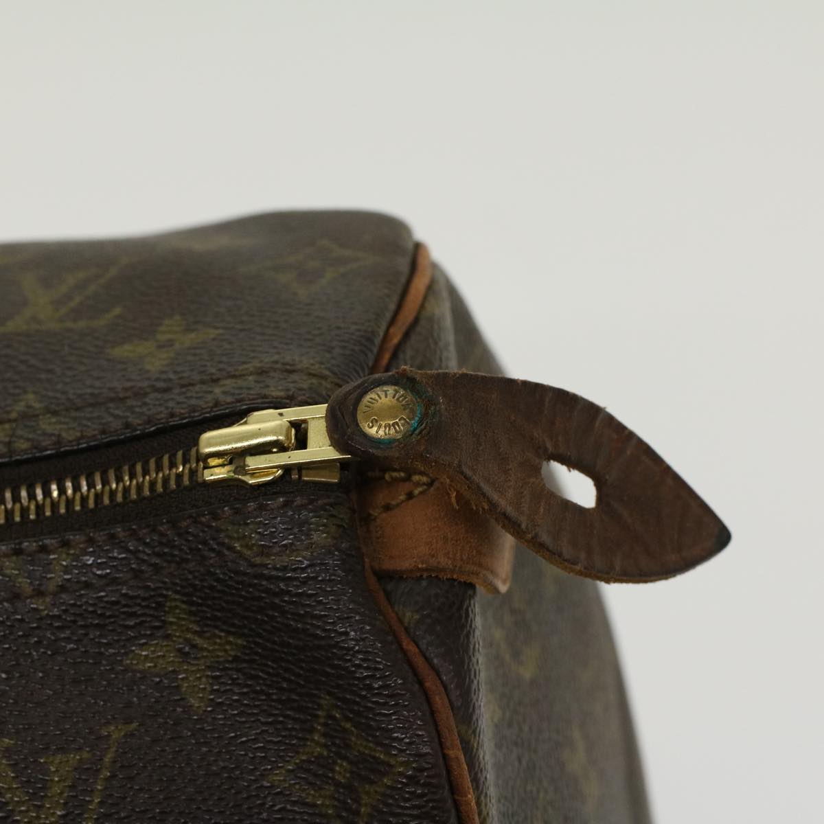 LOUIS VUITTON Monogram Speedy 35 Hand Bag M41524 LV th3750