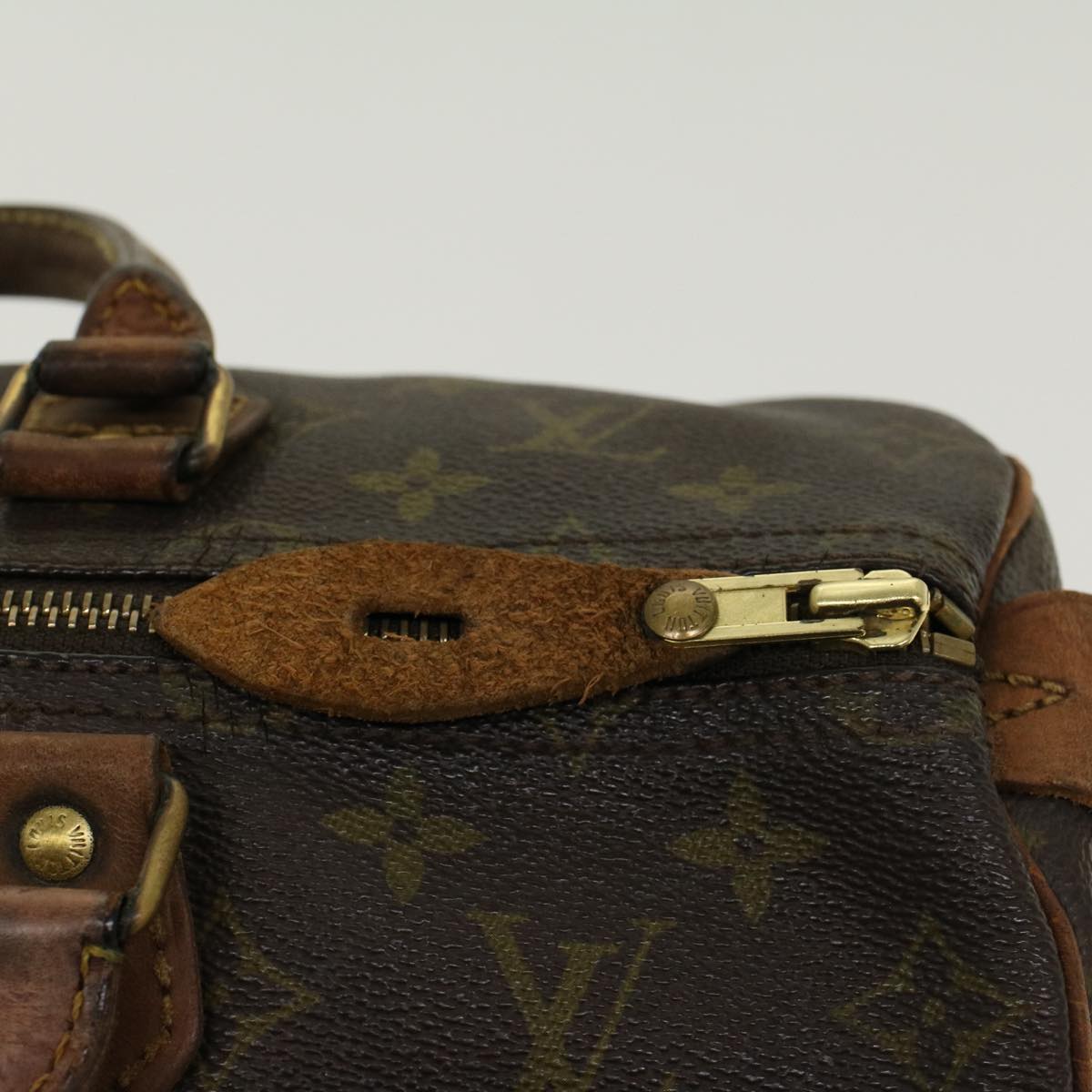 LOUIS VUITTON Monogram Speedy 35 Hand Bag M41524 LV th3750
