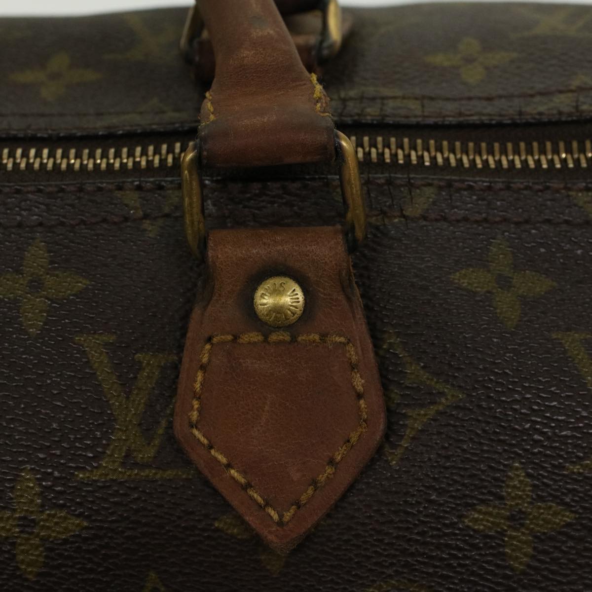 LOUIS VUITTON Monogram Speedy 35 Hand Bag M41524 LV th3750