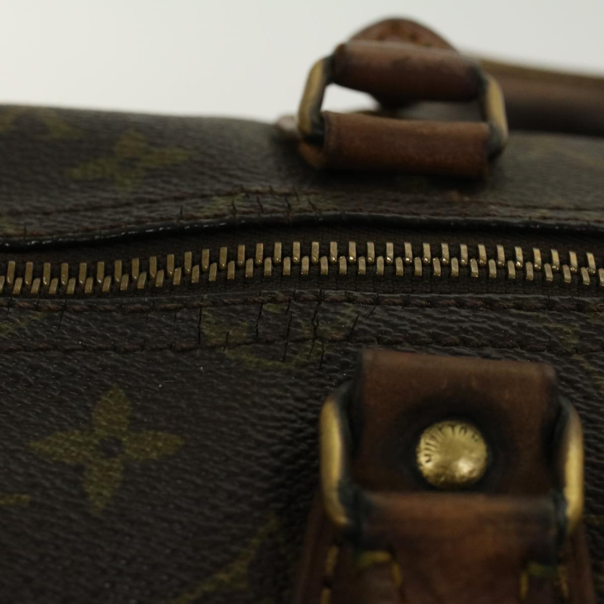 LOUIS VUITTON Monogram Speedy 35 Hand Bag M41524 LV th3750