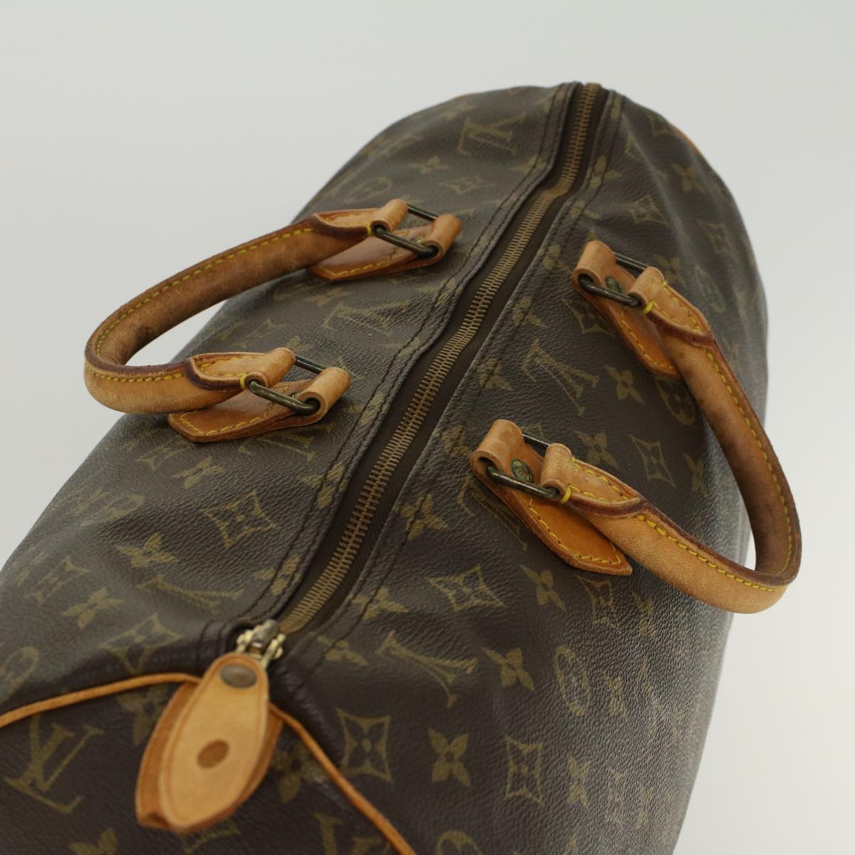 LOUIS VUITTON Monogram Speedy 40 Hand Bag M41522 LV th3751