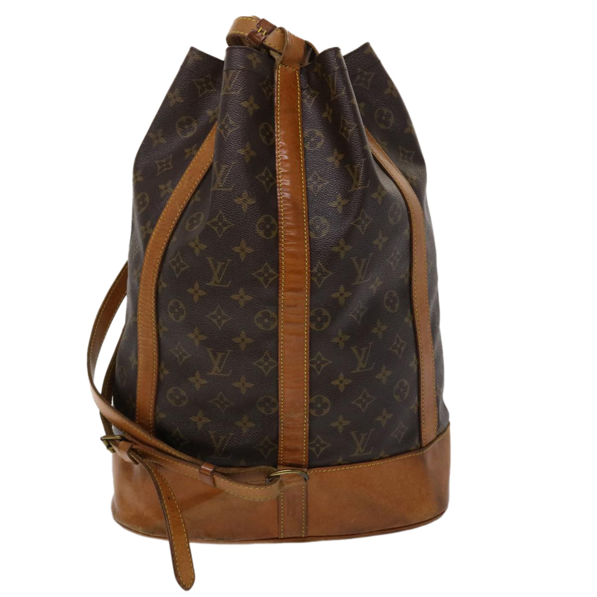 LOUIS VUITTON Monogram Randonnee GM Shoulder Bag M42244 LV th3752