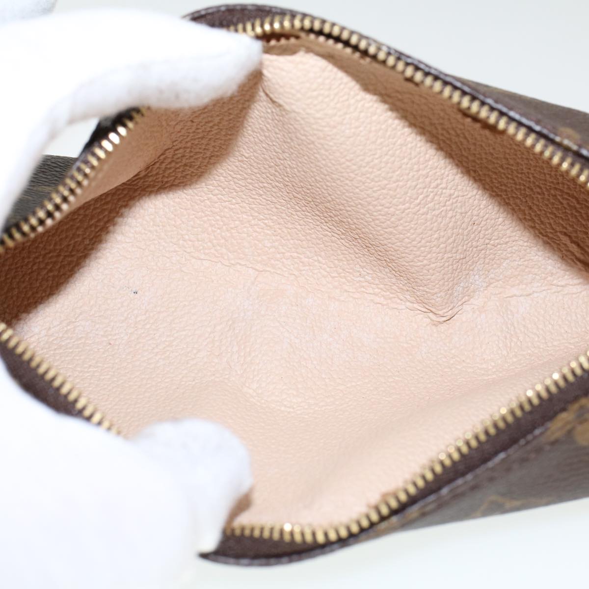 LOUIS VUITTON Monogram Trousse Rondo Pouch M47630 LV th3753