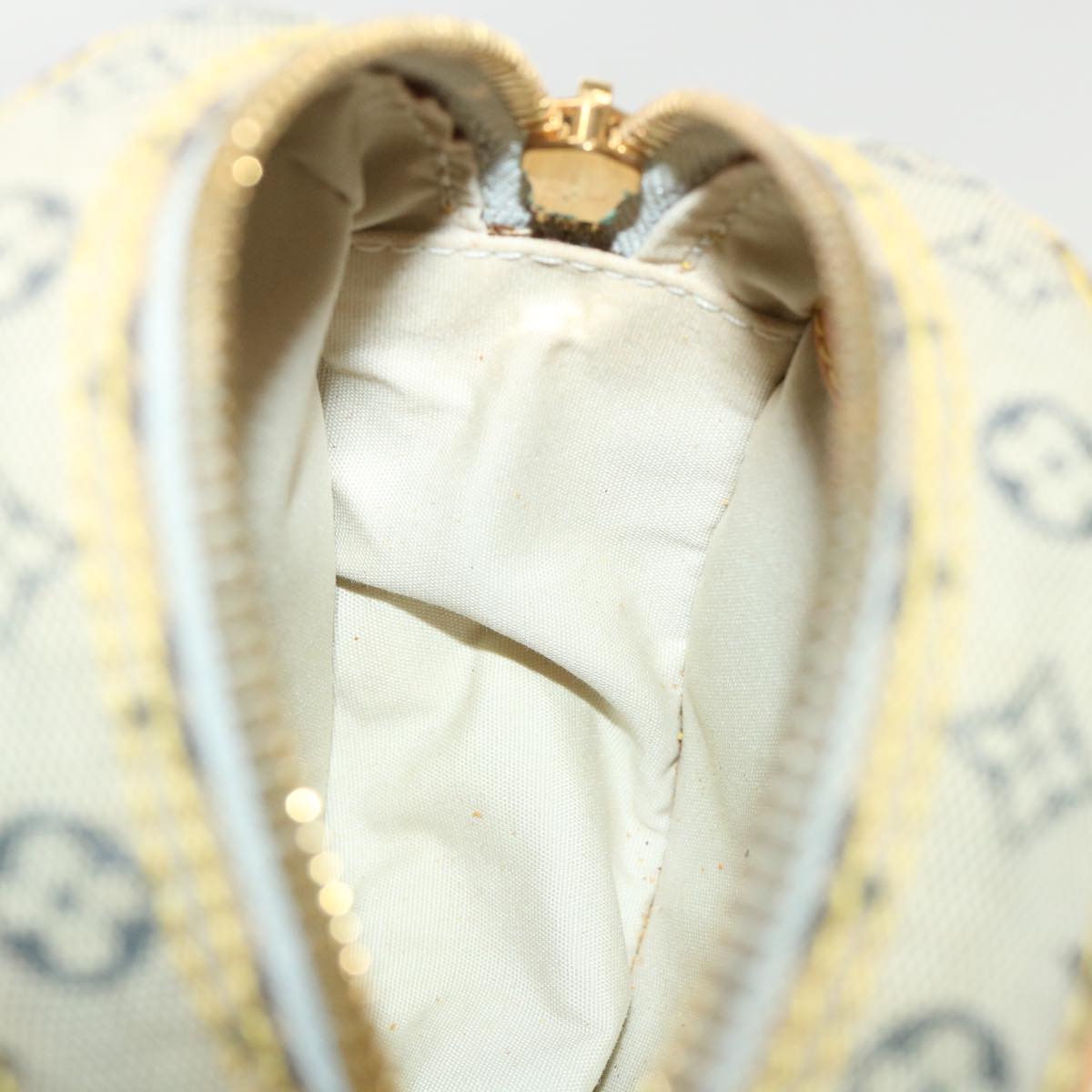 LOUIS VUITTON Monogram Mini Jeanne PM Shoulder Bag Blue M92001 LV th3755