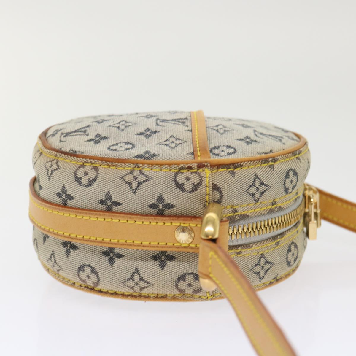 LOUIS VUITTON Monogram Mini Jeanne PM Shoulder Bag Blue M92001 LV th3755