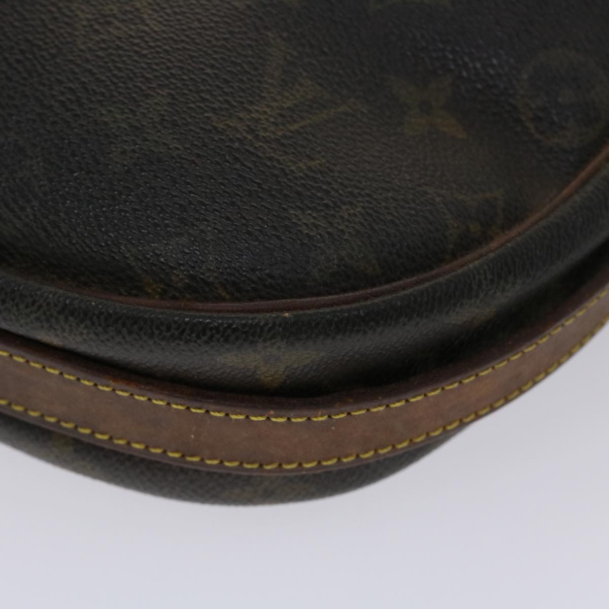 LOUIS VUITTON Monogram Jeune Fille MM Shoulder Bag M51226 LV th3758