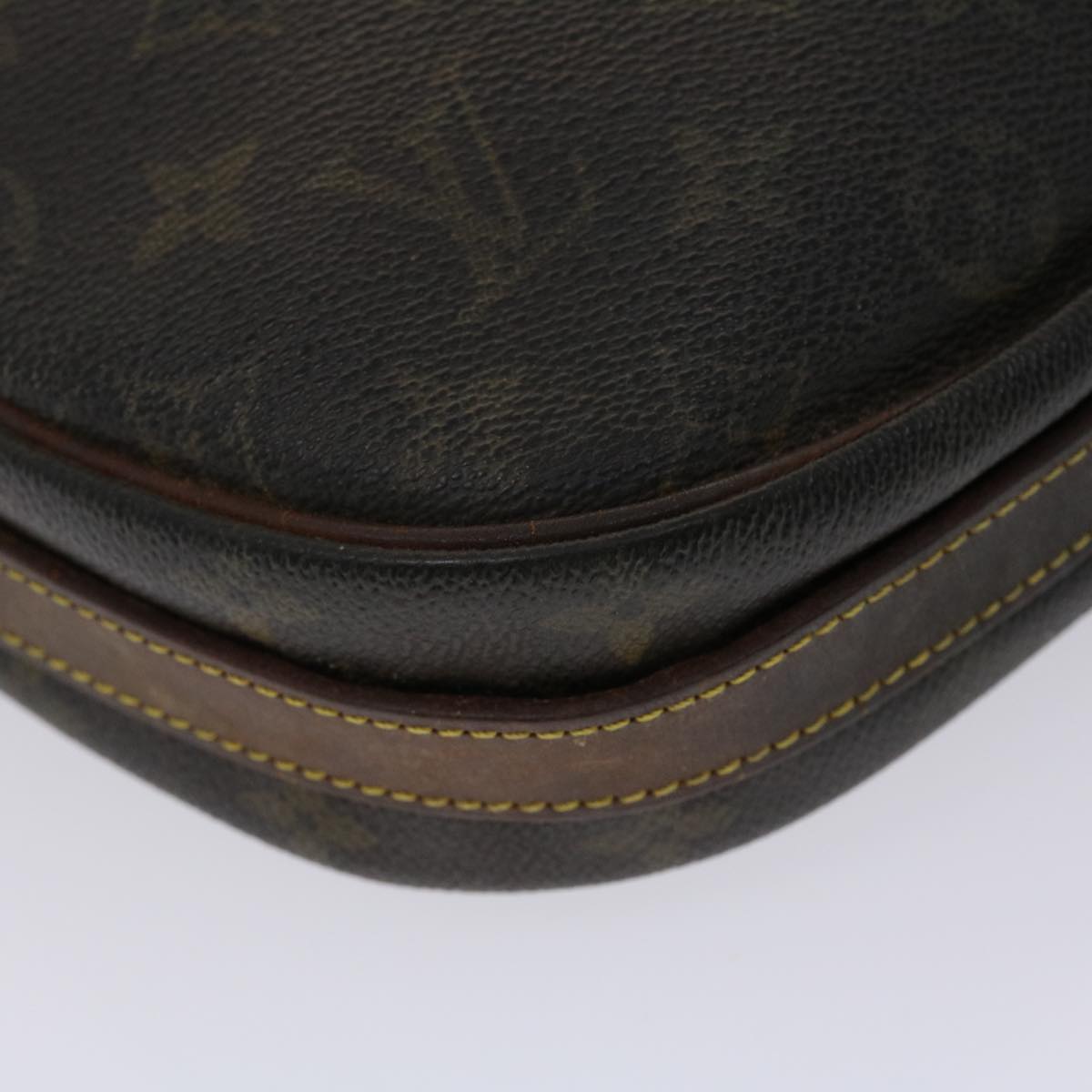 LOUIS VUITTON Monogram Jeune Fille MM Shoulder Bag M51226 LV th3758
