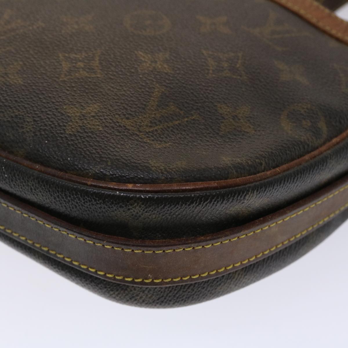 LOUIS VUITTON Monogram Jeune Fille MM Shoulder Bag M51226 LV th3758