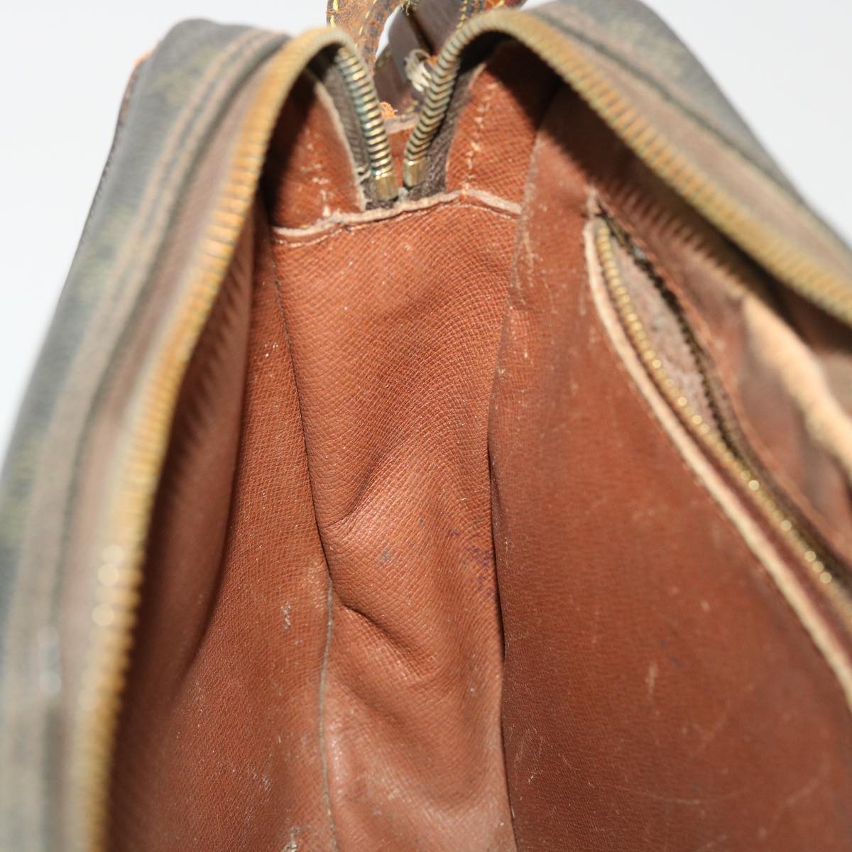LOUIS VUITTON Monogram Jeune Fille MM Shoulder Bag M51226 LV th3758