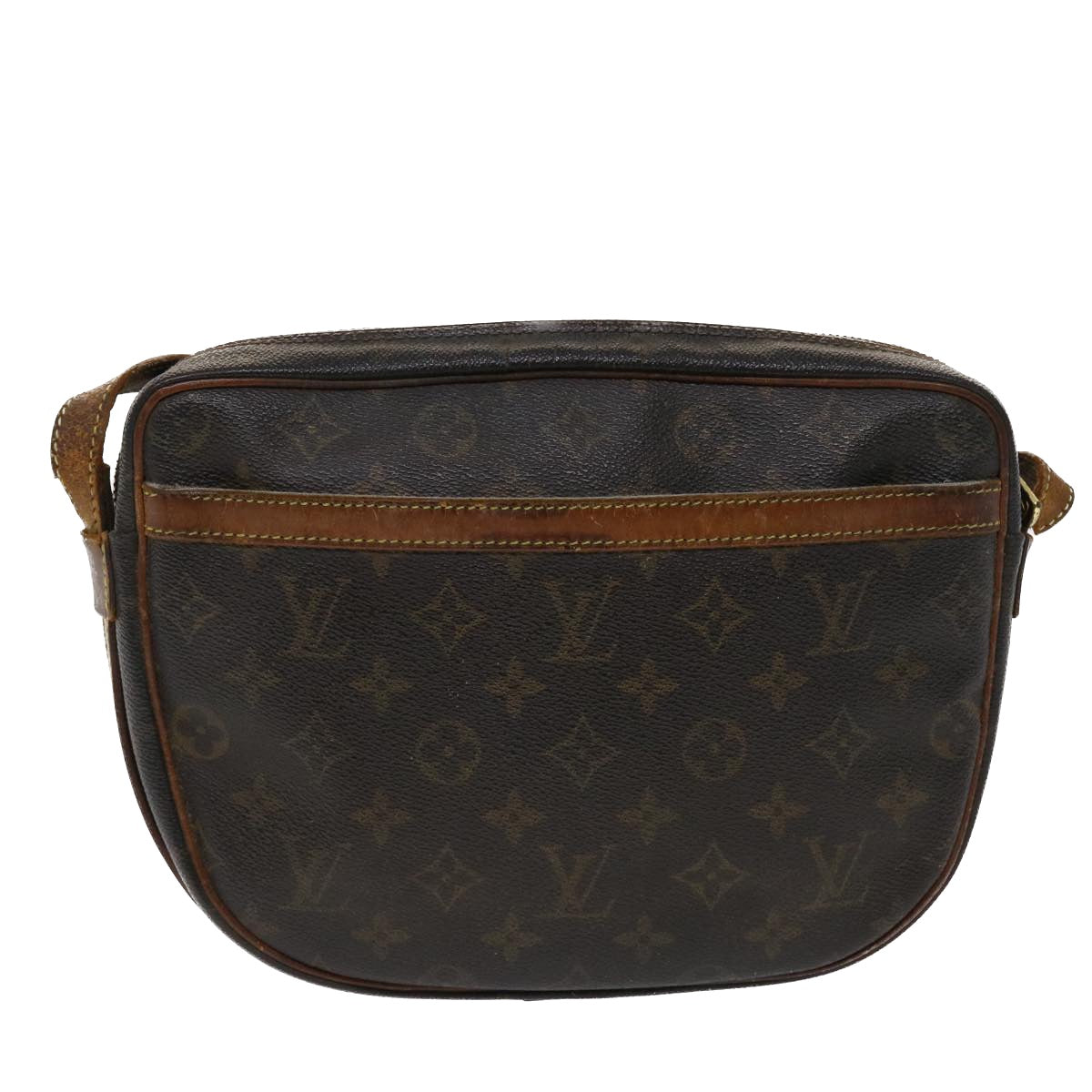 LOUIS VUITTON Monogram Jeune Fille MM Shoulder Bag M51226 LV th3758