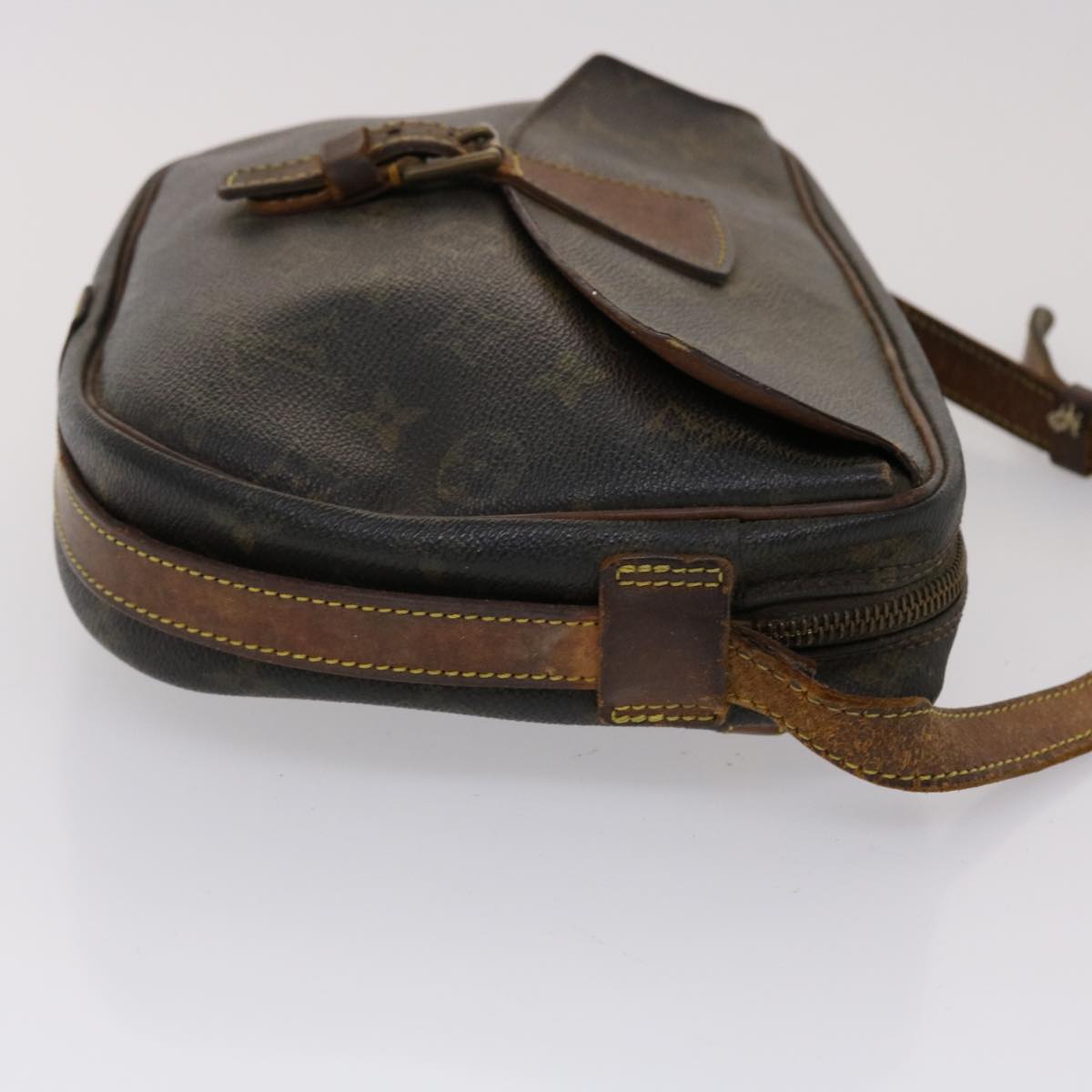 LOUIS VUITTON Monogram Jeune Fille MM Shoulder Bag M51226 LV th3758