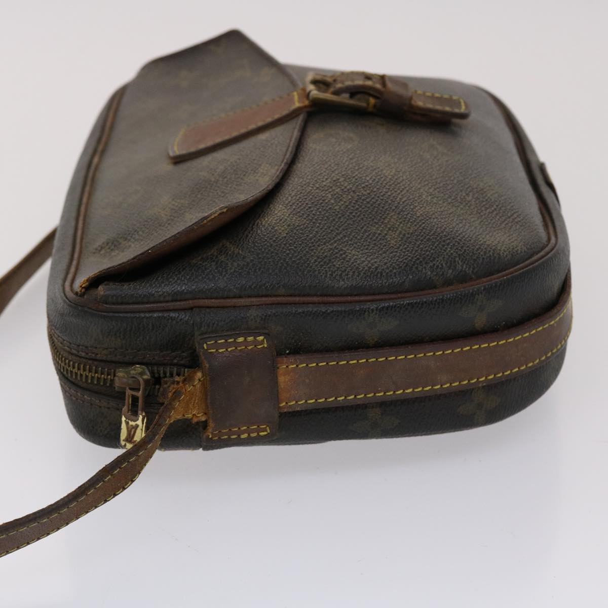 LOUIS VUITTON Monogram Jeune Fille MM Shoulder Bag M51226 LV th3758